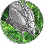 Niue - 2022 - 5 Dollar - Macro Mantis
