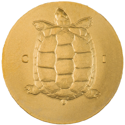 Cook Islands - 2022 - 5 Dollars - 0.5 g Tortoise