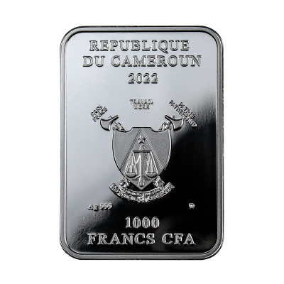 Republic of Cameroon - 2022 - 1000 CFA Francs - The Sun - Tarot