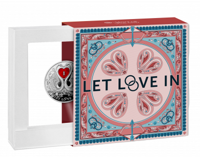 Niue - 2022 - 1 Dollar - Let Love In