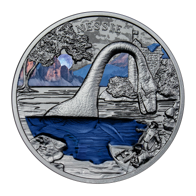Niue - 2022 - 2 Dollars - Nessie, The Loch Ness Monster