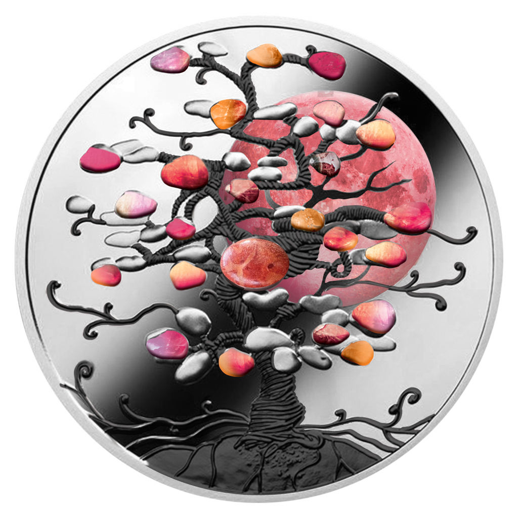 Niue - 2022 - 1 Dollar - The Tree of Luck (Coral) - NumisCollect