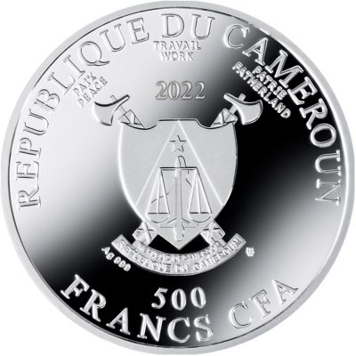 Republic of Cameroon - 2022 - 500 CFA Francs - Knight