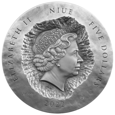 Niue - 2022 - 5 Dollars - David Sculpture