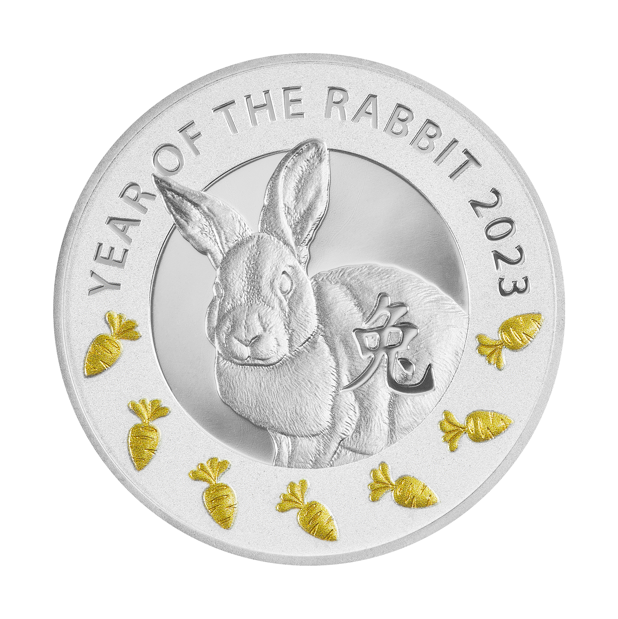 Niue - 2023 - 1 Dollar - Year of the Rabbit happiness for all