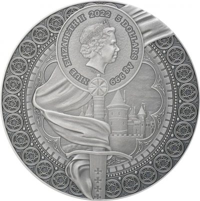 Niue - 2022 - 5 Dollars - Jeanne d'Arc Heroines