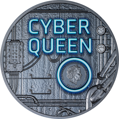 Cook Islands - 2023 - 20 Dollars - Cyber Queen The Beginning