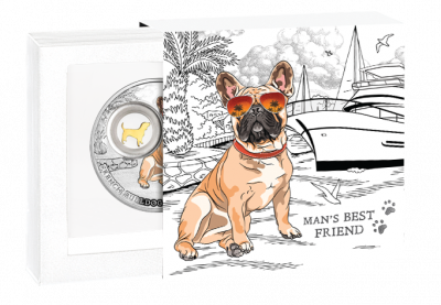 Cameroon - 2022 - 1000 Francs - French Bulldog Fashion Dog