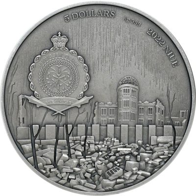 Niue - 2022 - 5 Dollars - Hiroshima Human Tragedies