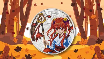 Cook Islands - 2022 - 5 Dollars - Autumn Manga Four Seasons