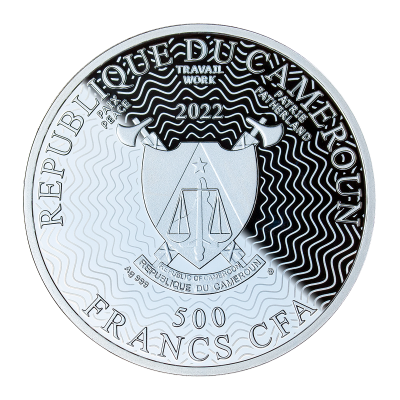 Cameroon - 2022 - 1000 Francs - Flower of Life / A symbol of happiness and longevity!