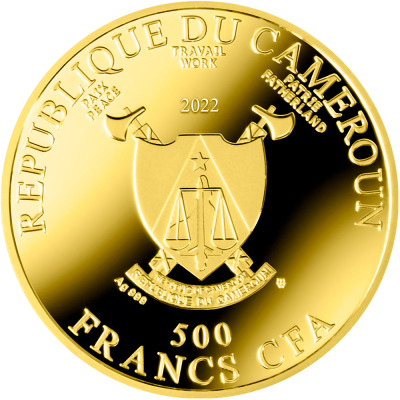 Cameroon - 2022 - 500 Francs - Rafael Santi Alba Madonna
