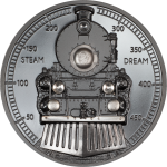 Cook Islands - 2023 - 10 Dollars - Train Steam Dream