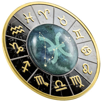 Cameroon - 2023 - 500 Francs - Zodiac Signs PISCES