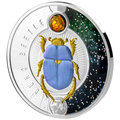 Niue - 2022 - 1 Dollars - Dung Beetle Symbol of Health and Happiness