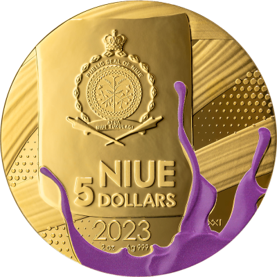 Niue - 2023 - 5 Dollars - Mona Lisa Pop Art