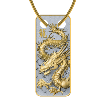 Cameroon - 2024 - 500 Francs - Year of the Dragon Lunar Years PENDANT