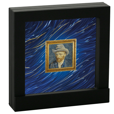 Niue - 2023 - 1 Dollars - Self-Portrait with Grey Felt Hat Vincent van Gogh