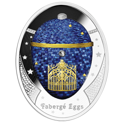 Niue - 2023 - 1 Dollars - Faberge Egg - Twilight Egg
