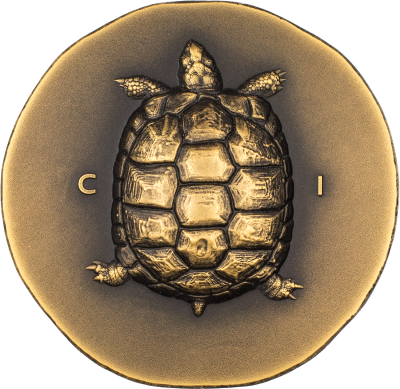 Cook Islands - 2023 - 250 Dollars - Tortoise Numismatic Icons 1oz gold