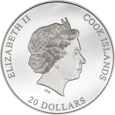 Cook Islands - 2023 - 20 Dollars - Vault