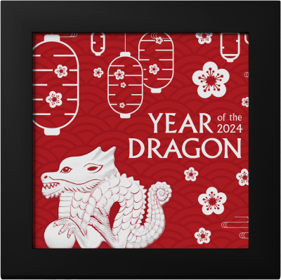 Mongolia - 2023 - 1000 Togrog - Year of the Dragon 3D