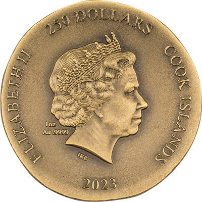 Cook Islands - 2023 - 250 Dollars - Arethusa Numismatic Icons 1oz gold