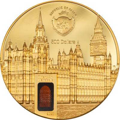 Palau - 2023 - 500 Dollars - Tiffany London Westminster 5oz GOLD
