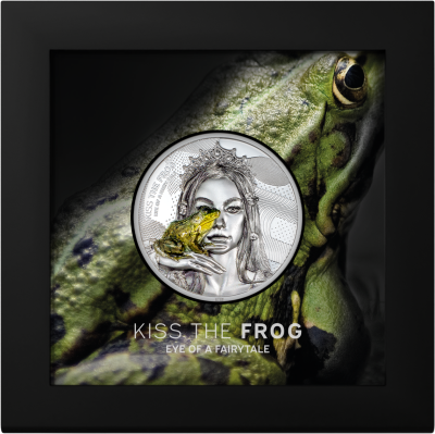 Cook Islands - 2023 - 10 Dollars - Kiss the Frog Eye of a Fairytale