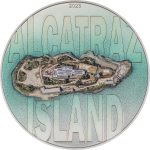 Cook Islands - 2023 - 20 Dollars - Alcatraz Island