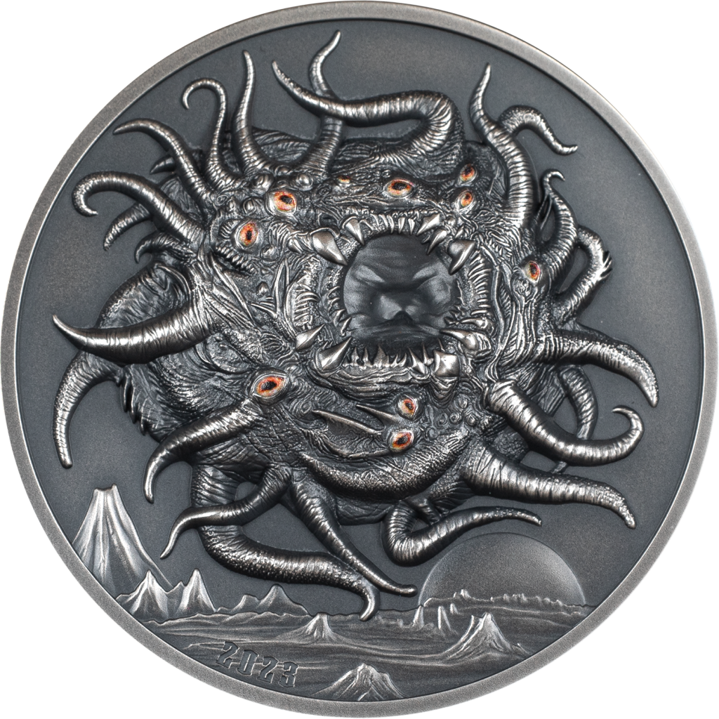 Palau 2023 20 Dollars Azathoth Hp Lovecraft Numiscollect