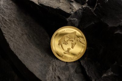 Mongolia - 2023 - 1000 Togrog - Nimravidae SMALL GOLD