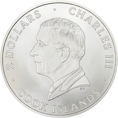 Cook Islands - 2023 - 2 Dollars - Be Big Mommy Girl