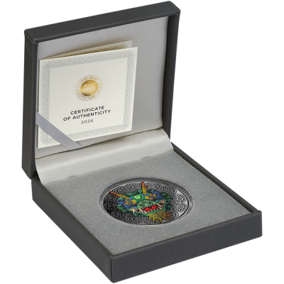 Niue - 2023 - 5 Dollars - Dragon Mandala Lunar Year Collection