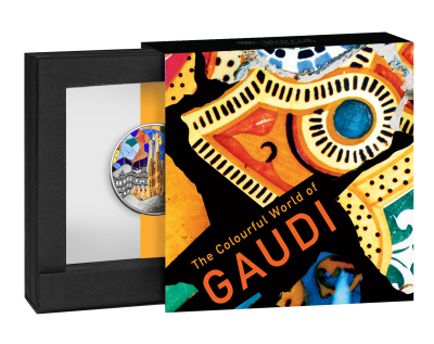 Republic of Cameroon - 2023 - 1000 CFA Francs - The Colorful World of Gaudi II Sagrada Familia