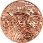 Cook Islands - 2024 - 1 Dollar - Wild West Copper