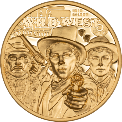 Cook Islands - 2024 - 250 Dollars - Wild West 1oz Gold