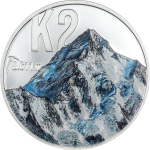 Cook Islands - 2024 - 10 Dollars - K2 Mountain Peak