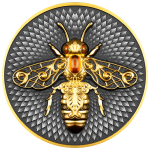 Niue - 2023 - 5 Dollars - The Bee Nature's Dilligent Worker
