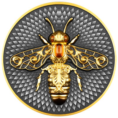 Niue - 2023 - 5 Dollars - The Bee Nature's Dilligent Worker