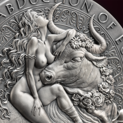 Cameroon - 2023 - 10000 Francs - Abduction of Europa 1kg Celestial Beauty series