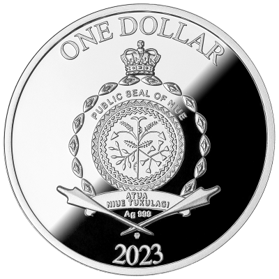 Niue - 2023 - 1 Dollars - Merry Christmas