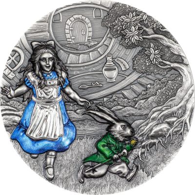 Cook Islands - 2023 - 20 Dollars - Alice in Wonderland Fairy Tales series