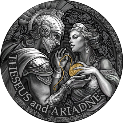 Cameroon - 2024 - 2000 Francs - Theseus & Ariadne / The Great Greek Mythology (Copy)