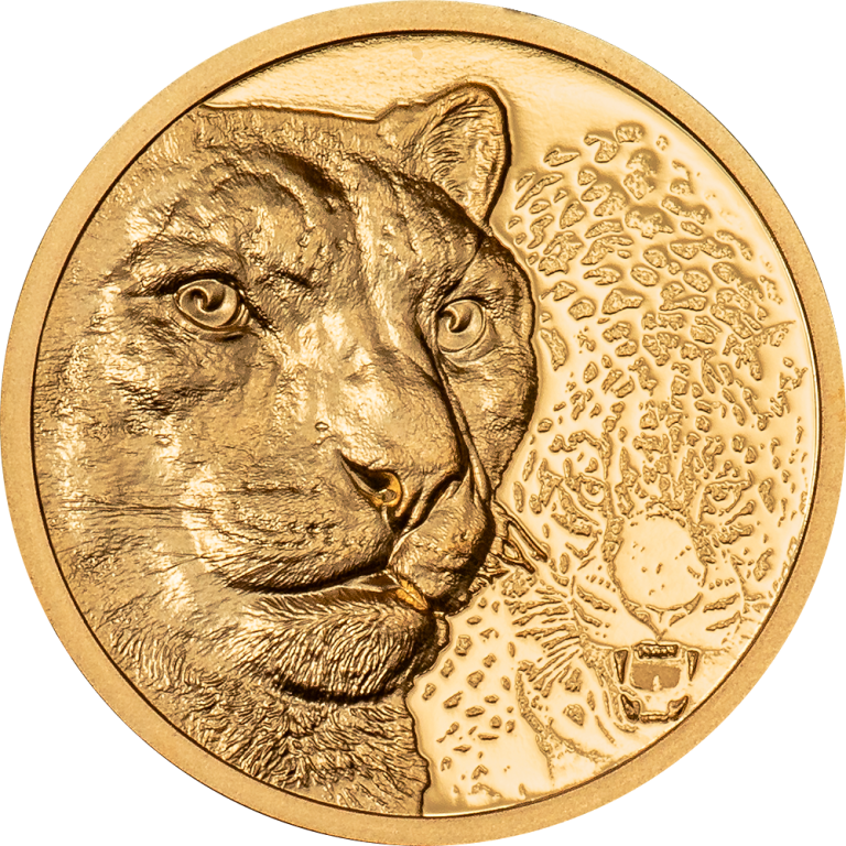 Mongolia - 2024 - 1000 Togrog - Mongolian Snow Leopard 1/10oz GOLD
