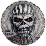 Cook Islands - 2024 - 10 Dollars - The Book of Souls Iron Maiden