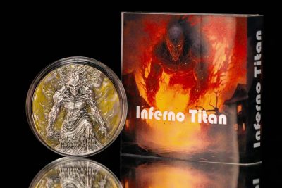 Cameroon - 2024 - 2000 Francs - Inferno Titan ANTIQUED
