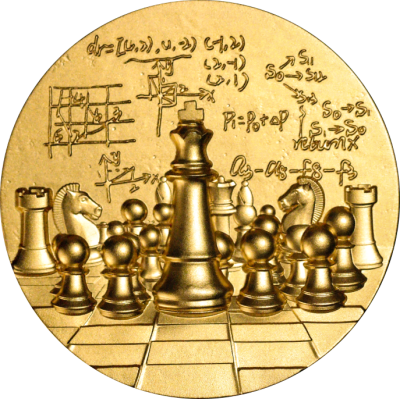 Cameroon - 2024 - 2000 Francs - International Chess 2oz GILDED
