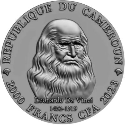 Cameroon - 2023 - 2000 Francs - Leda and Swan