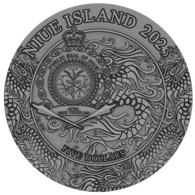 Niue - 2023 - 5 Dollars - Zhang Fei Romance of Three Kingdoms